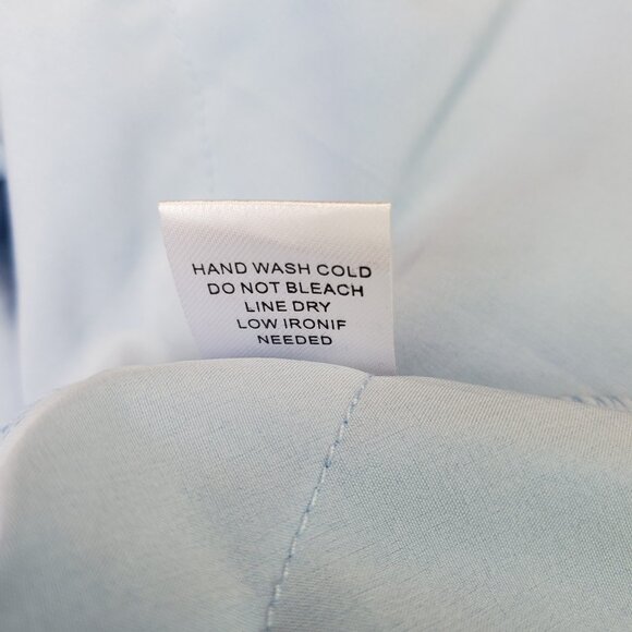 Altard State Dress Blue Cream Floral Lace Tulle Cottage Fairy Pleated Size L NEW - Picture 11 of 16